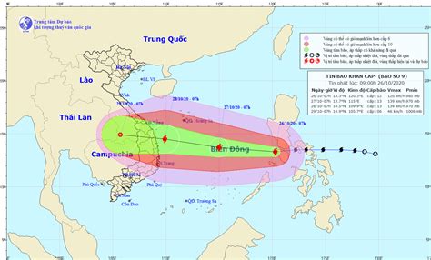 Strength category 1 minute maximum sustained winds; Bão Molave giật cấp 14 vào biển Đông, đang di chuyển nhanh ...