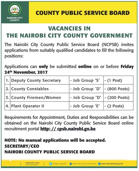 The Best Nairobi County Government Jobs December 2022 Ideas Best Job