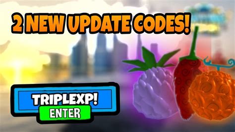 Update 13 Blox Fruits 2 New Update Codes Roblox 2021 Youtube