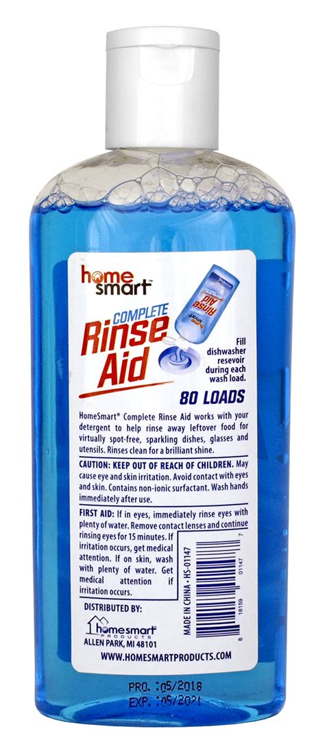 Maybe you would like to learn more about one of these? Home Smart Complete Rinse Aid for Dishwashers