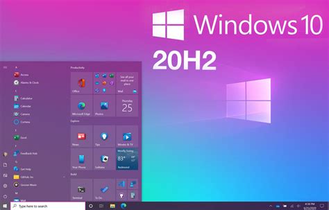 Windows 10 Επίσημα το October Update 2020 με το νέο Start Menu