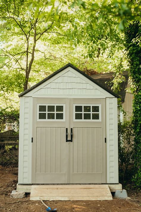 Alternatively, you may be able to have a shed moving company lift the shed off its foundation, install a proper foundation (like a gravel shed foundation), and move the shed back. How to Build a Foundation For a Rubbermaid Storage Shed ...