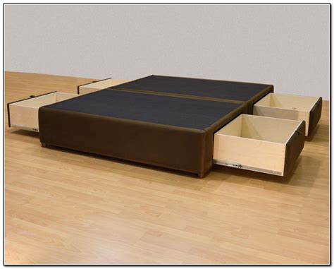 Queen Size Platform Bed Frame With Drawers Beds Home Design Ideas 9wpra5dq139436