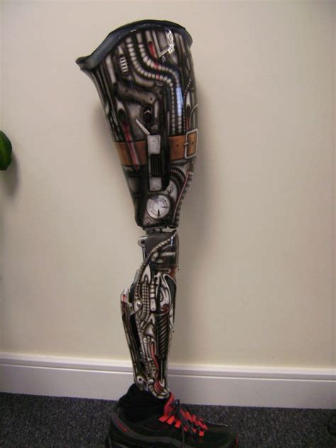 Pin By Ted Stauffer On Art Prosthetic Leg Biomechanical Tattoo Legs