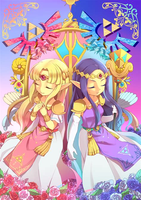 Princess Zelda And Princess Hilda The Legend Of Zelda And 1 More