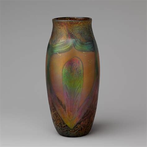 Designed By Louis C Tiffany Vase American The Metropolitan