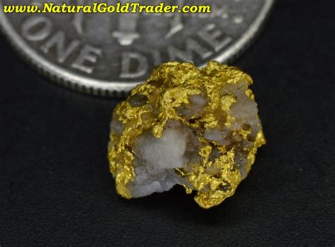 130 Gram Mariposa California Gold And Quartz