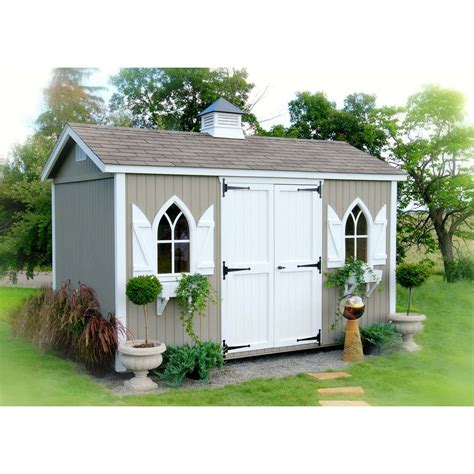 Little Cottage Company Classic 14 Ft W X 10 Ft D Wood Garden Shed