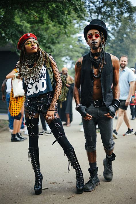 Some Of The Incredible Looks From This Year S Afropunk Festival Afro Punk Fashion Punk