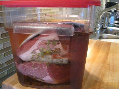 Started The Brining Process For Corned Beef Corned Beef St Paddys