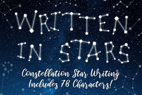 Written In Stars Constellation Writingletters 312306 Characters