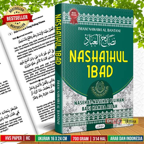 Jual Terjemah Kitab Nashaihul Ibad Versi Lux Syekh Nawawi Al Bantani