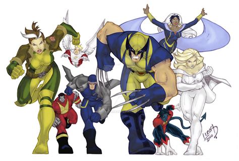 Wolverine And The X Men Colord By Lucasackerman On Deviantart