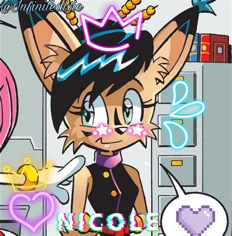 Nicole The Holo Lynx Sonic Fan Art Sonic Art Archie Comics