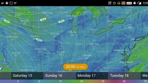 Windy App Temperature Map 2 12 2020 YouTube