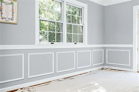 How To Install Easy Diy Wainscoting In 2020 Diy Wainscoting