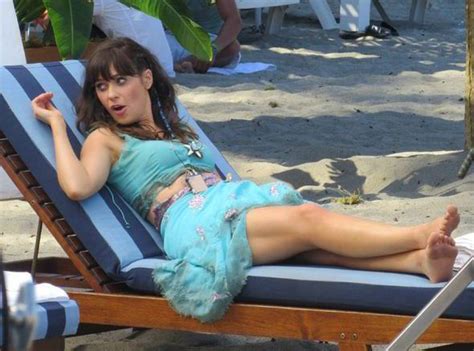 Maybe you would like to learn more about one of these? Zooey deschanel, Actress feet, Toddler bed