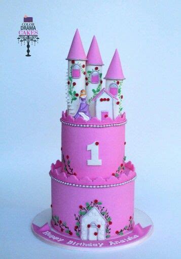 Zaubern sie für die nächste. Pink Castle cake | Fondant torten, Prinzessin schloss