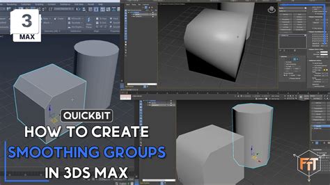 Quickbit Smoothing Groups In 3ds Max Youtube