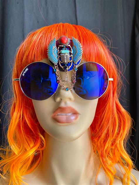 Third Eye Sunglasses Rave Festival Outfit Shades Glasses Etsy