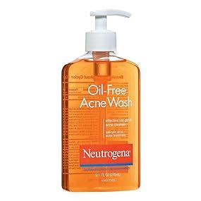 Amazon Com Neutrogena Oil Free Acne Face Wash With Salicylic Acid 9 1