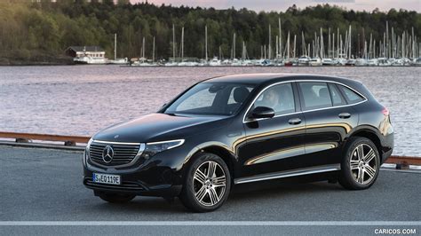 Getting into an eqc is now even easier. 2020 Mercedes-Benz EQC (Black) - Front Three-Quarter | HD Wallpaper #279