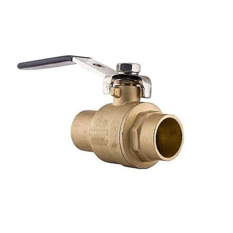 Fbvm100s Brass Solder 600 Wog 2 Piece Body Full Port Ball Valve Fanovo Industries Valve