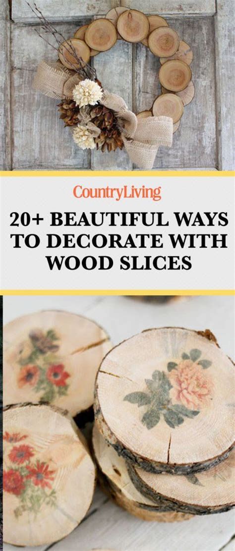 20 Easy Wood Slice Crafts Diy Wood Slice Project Ideas Wood Slice
