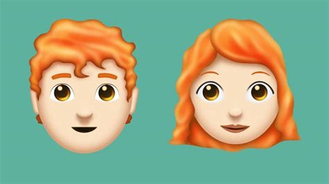 Redheads Rejoice New Emoji Ginger Hair Bt
