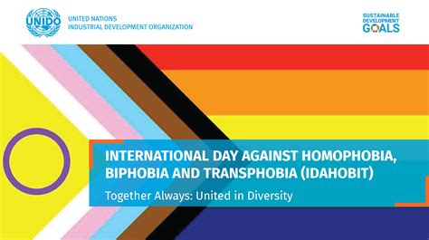 International Day Against Homophobia Transphobia And Biphobia Unido