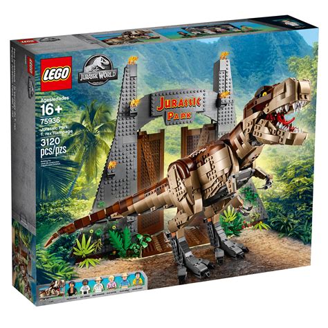 Lego Jurassic World 75936 Jurassic Park T Rex Rampage 3 The Brothers