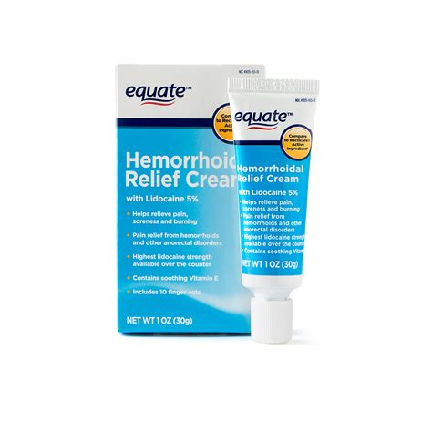Equate Hemorrhoidal Pain Relief Cream 1 Oz