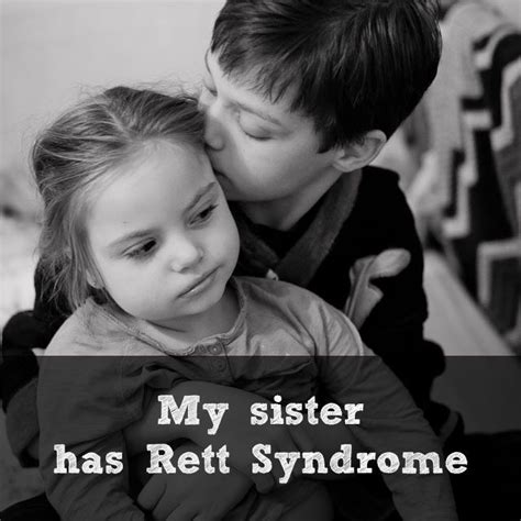 My Sister With Rett Syndrome By Elijah Age 9 Grace For Rett Syndrome