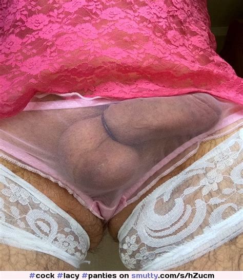 Cock In Sheer Panties Cumception