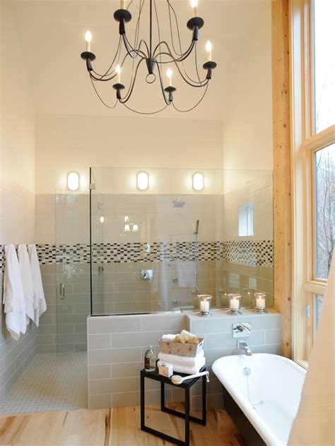 Top bathroom lighting can change the look and feel of a bathroom at the flick of a switch. 13 Dreamy Bathroom Lighting Ideas | HGTV