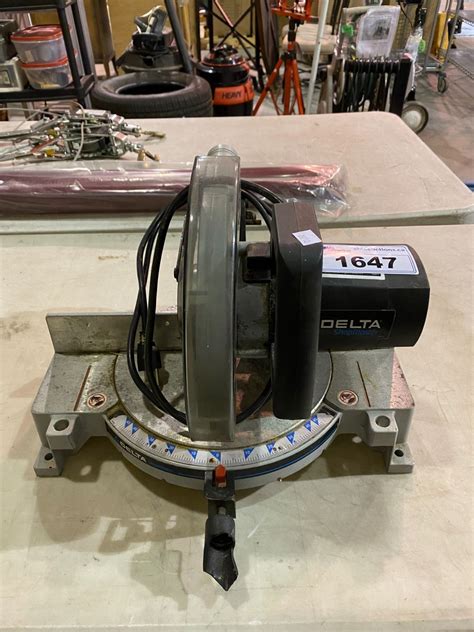 Delta Shop Master 10 Power Miter Saw Model Ms210 Able Auctions
