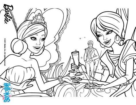 Hellokids fantastic collection of barbie a fairy secret coloring pages has lots of coloring pages to print out or color online if you like challenging coloring pages, try this barbie's winged horse. Crystal and princess graciella coloring pages - Hellokids.com