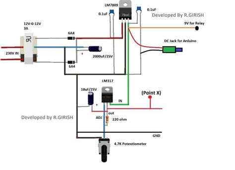 Over Current Cut Off Power Supply Using Arduino Homemade Circuit Projects