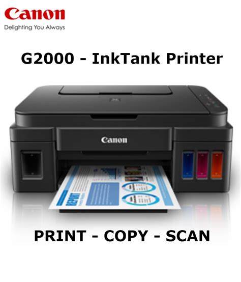 Canon pixma g2000 series full driver & software package (windows). Canon Pixma G2000 Multi function (Print,Scan,Copy) All in ...