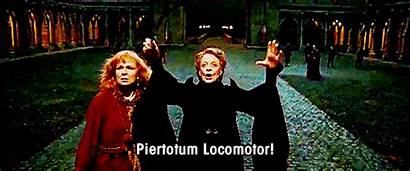 Mcgonagall Potter Harry Professor Spell Minerva Piertotum