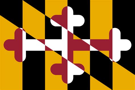 Combination Of The Quadrants On Marylands Flag X Post From R
