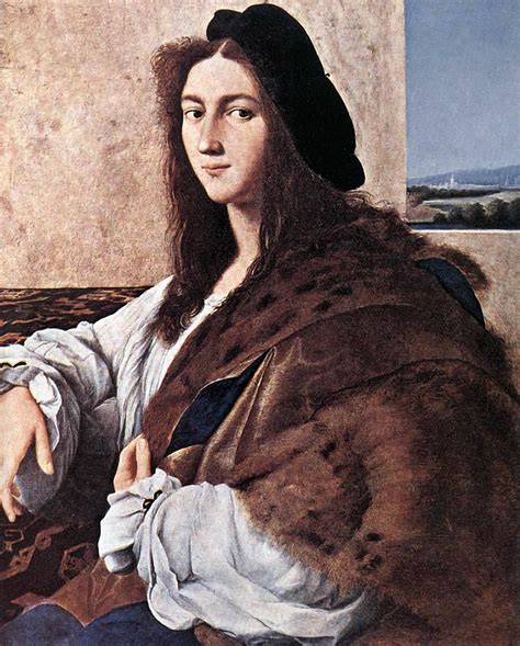 Portrait Of A Young Man By Raphael Sanzio 1514 Possible Self Portrait
