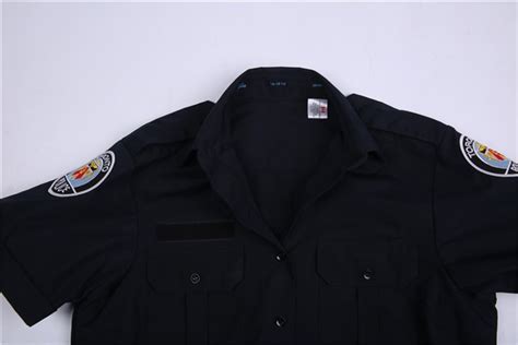 China Customized Black Police Uniform Shirt Suppliers Manufacturers Factory Direct Price Spring