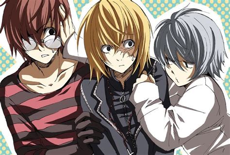 Mello X Near X Matt Dont Mind If I Do Anime Beijo De Boa Noite