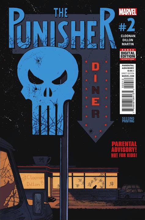 Punisher 2 C Sep 2016 Comic Book By Marvel