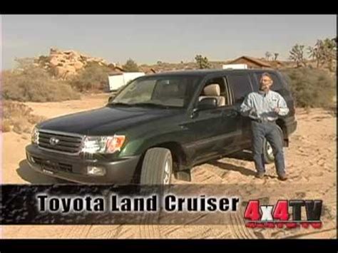 2004 Toyota Land Cruiser Test 4x4TV Test Videos YouTube