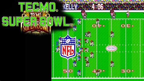Tecmo Super Bowl Snes 60fps Gameplay Youtube