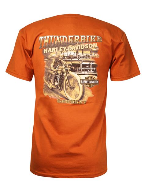 Graphic is a bit cracked and faded, but. Harley-Davidson T-Shirt Empowered Heritage at Thunderbike Shop