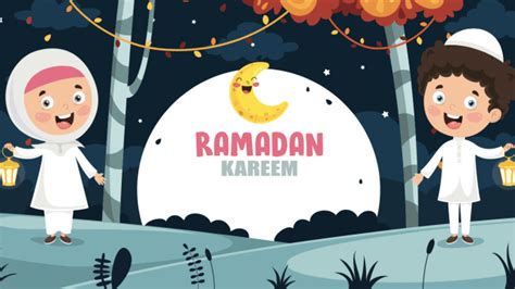 Gambar Kartun Sambut Ramadhan Denah