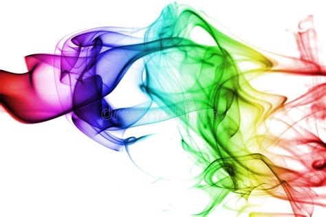 Colorful Rainbow Smoke Gay Pride Flag Colors Lgbt Community Fl Stock Image Image Of Abstract